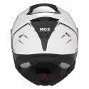 NOX KASK SZCZĘKOWY (FLIP-UP) Z BLENDĄ N967 SYNCHRO KOLOR BIAŁY/CZERWONY ROZMIAR M