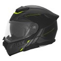 NOX KASK SZCZĘKOWY (FLIP-UP) Z BLENDĄ N967 SYNCHRO KOLOR CZARNY/ŻÓŁTY FLUO/SZARY MAT ROZMIAR L