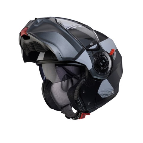CABERG KASK SZCZĘKOWY FLIP-UP MODEL DUKE EVO INDY KOLOR SZARY/CZARNY MAT ROZMIAR M (PINLOCK W ZESTAWIE) CABERG KASK SZCZĘKOWY FLIP-UP MODEL DUKE EVO INDY KOLOR SZARY/CZARNY MAT ROZMIAR M (PINLOCK W ZESTAWIE)