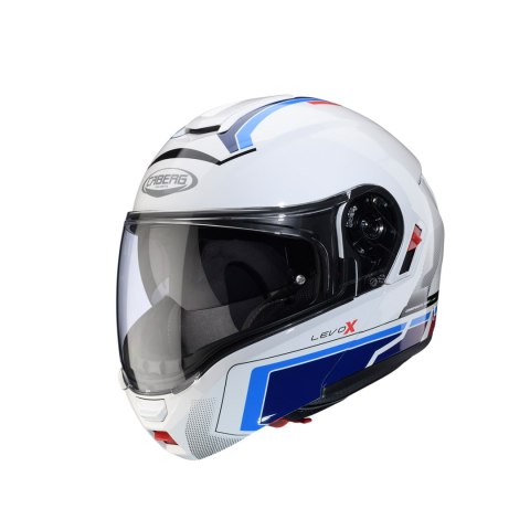 CABERG KASK SZCZĘKOWY FLIP-UP MODEL LEVO X ELITE KOLOR BIAŁY/NIEBIESKI/BŁĘKITNY POŁYSK ROZMIAR L (PINLOCK W ZESTAWIE) CABERG KASK SZCZĘKOWY FLIP-UP MODEL LEVO X ELITE KOLOR BIAŁY/NIEBIESKI/BŁĘKITNY POŁYSK ROZMIAR L (PINLOCK W ZESTAWIE)
