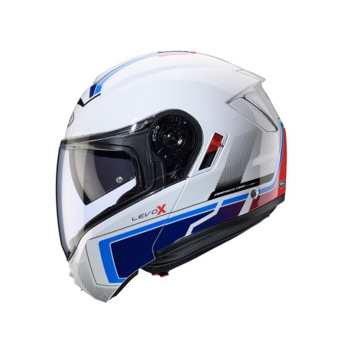 CABERG KASK SZCZĘKOWY FLIP-UP MODEL LEVO X ELITE KOLOR BIAŁY/NIEBIESKI/BŁĘKITNY POŁYSK ROZMIAR XL (PINLOCK W ZESTAWIE) CABERG KASK SZCZĘKOWY FLIP-UP MODEL LEVO X ELITE KOLOR BIAŁY/NIEBIESKI/BŁĘKITNY POŁYSK ROZMIAR XL (PINLOCK W ZESTAWIE)