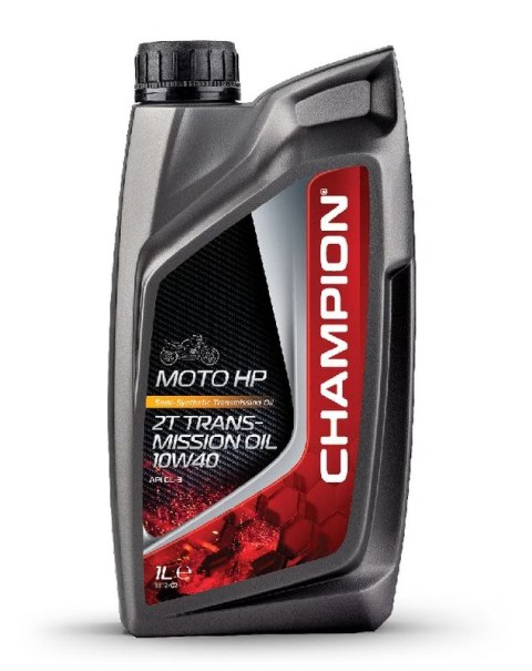 CHAMPION OLEJ PRZEKŁADNIOWY MOTO HP 2T TRANSMISSION OIL 10W40 1L PÓŁSYNTETYCZNY (AKC)