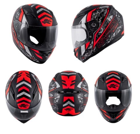 KAPPA 2024/12 KASK KJ04 EVO PROX JUNIOR INTEGRALNY FULLFACE KOLOR / CZARNY / CZERWONY FLUO MATT ROZMIAR 52 / L (HOMOLOGACJA ECE KAPPA 2024/12 KASK KJ04 EVO PROX JUNIOR INTEGRALNY FULLFACE KOLOR / CZARNY / CZERWONY FLUO MATT ROZMIAR 52 / L (HOMOLOGACJA ECE