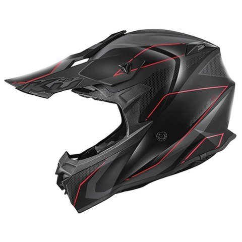 KAPPA 2024/12 KASK KV49 EVO CHASER CROSS KOLOR CZARNY SZARY CZERWONY MATT ROZMIAR 61 / XL ( HOMOLOGACJA ECE 22R06 ) KAPPA 2024/12 KASK KV49 EVO CHASER CROSS KOLOR CZARNY SZARY CZERWONY MATT ROZMIAR 61 / XL ( HOMOLOGACJA ECE 22R06 )