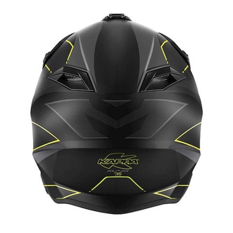 KAPPA 2024/12 KASK KV49 EVO CHASER CROSS KOLOR CZARNY SZARY ŻÓŁTY FLUO MATT ROZMIAR 63 / XXL ( HOMOLOGACJA ECE 22R06 ) KAPPA 2024/12 KASK KV49 EVO CHASER CROSS KOLOR CZARNY SZARY ŻÓŁTY FLUO MATT ROZMIAR 63 / XXL ( HOMOLOGACJA ECE 22R06 )