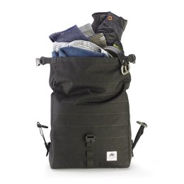 KAPPA 2025/04 TORBA BOCZNA / SAKWA 13L (CAFE RACER RAMBLER) (WYS. 29 X SZER. 29 X GŁ. 16CM) KOLOR CZARNY