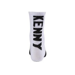 KENNY RACING SKARPETY KAKI KOLOR BIAŁY/CZARNY ROZMIAR 39/42