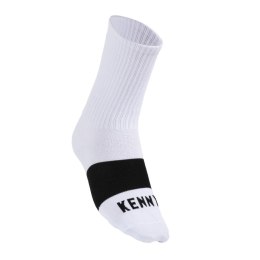 KENNY RACING SKARPETY KAKI KOLOR BIAŁY/CZARNY ROZMIAR 43/46