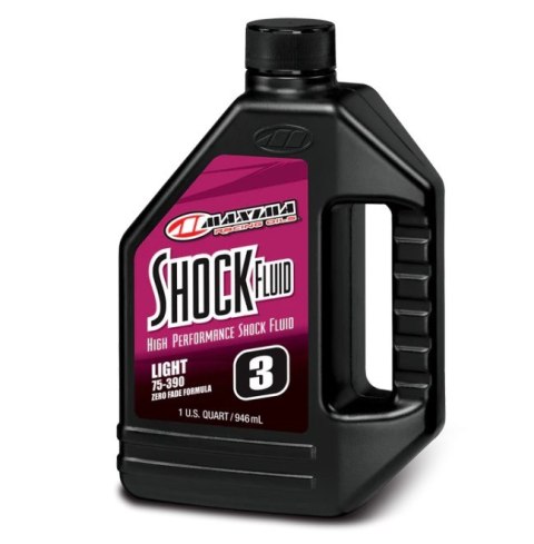 MAXIMA RACING OILS OLEJ DO CENTRALNEGO AMORTYZATORA RACING SHOCK FLUID LIGHT 75/390 3WT 946 ML (1 LITR) (12) (AKC) MAXIMA RACING OILS OLEJ DO CENTRALNEGO AMORTYZATORA RACING SHOCK FLUID LIGHT 75/390 3WT 946 ML (1 LITR) (12) (AKC)