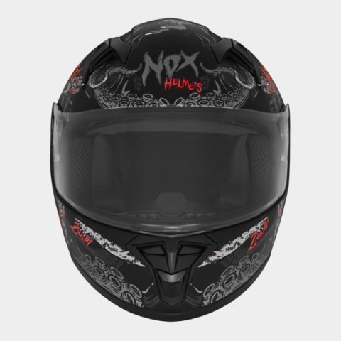 NOX KASK INTEGRALNY (FULL FACE) N731 ZUMBI KID / JUNIOR (DZIECIĘCY) KOLOR CZARNY/CZERWONY MAT ROZMIAR L NOX KASK INTEGRALNY (FULL FACE) N731 ZUMBI KID / JUNIOR (DZIECIĘCY) KOLOR CZARNY/CZERWONY MAT ROZMIAR L