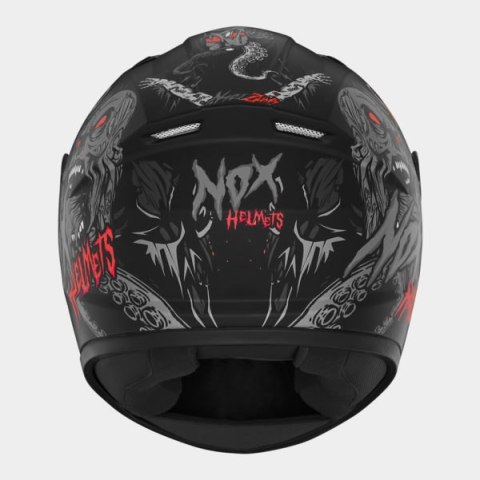 NOX KASK INTEGRALNY (FULL FACE) N731 ZUMBI KID / JUNIOR (DZIECIĘCY) KOLOR CZARNY/CZERWONY MAT ROZMIAR L NOX KASK INTEGRALNY (FULL FACE) N731 ZUMBI KID / JUNIOR (DZIECIĘCY) KOLOR CZARNY/CZERWONY MAT ROZMIAR L