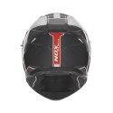NOX KASK INTEGRALNY (FULL FACE) Z BLENDĄ N401 CROWER KOLOR CZARNY/CZERWONY/BIAŁY ROZMIAR L