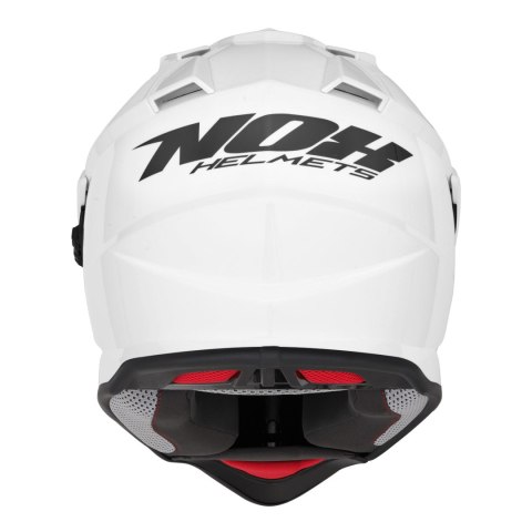 NOX KASK OFFROAD / TRAIL DUOSPORT (DUAL) N312 SOLID Z SZYBKĄ I BLENDĄ KOLOR BIAŁY POŁYSK ROZMIAR S NOX KASK OFFROAD / TRAIL DUOSPORT (DUAL) N312 SOLID Z SZYBKĄ I BLENDĄ KOLOR BIAŁY POŁYSK ROZMIAR S