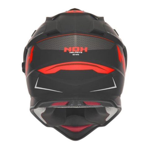 NOX KASK OFFROAD / TRAIL DUOSPORT (DUAL) N312 VAPOR Z SZYBKĄ I BLENDĄ KOLOR CZARNY/CZERWONY MAT ROZMIAR XL NOX KASK OFFROAD / TRAIL DUOSPORT (DUAL) N312 VAPOR Z SZYBKĄ I BLENDĄ KOLOR CZARNY/CZERWONY MAT ROZMIAR XL