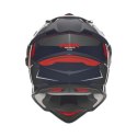NOX KASK OFFROAD / TRAIL DUOSPORT (DUAL) N312 VAPOR Z SZYBKĄ I BLENDĄ KOLOR NIEBIESKI/CZARNY/CZERWONY ROZMIAR L