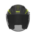 NOX KASK OTWARTY JET Z BLENDĄ N130 MYST KOLOR CZARNY/ŻÓŁTY FLUO MAT ROZMIAR XXL