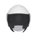 NOX KASK OTWARTY JET Z BLENDĄ N182 SOLID KOLOR BIAŁY POŁYSK ROZMIAR XXL