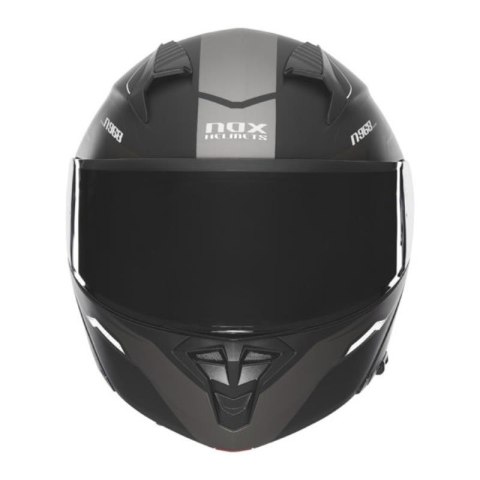 NOX KASK SZCZĘKOWY (FLIP-UP) Z BLENDĄ N968 ULTRA KOLOR CZARNY/BIAŁY MAT ROZMIAR XL NOX KASK SZCZĘKOWY (FLIP-UP) Z BLENDĄ N968 ULTRA KOLOR CZARNY/BIAŁY MAT ROZMIAR XL