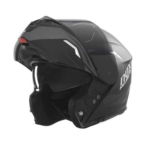NOX KASK SZCZĘKOWY (FLIP-UP) Z BLENDĄ N968 ULTRA KOLOR CZARNY/BIAŁY MAT ROZMIAR M NOX KASK SZCZĘKOWY (FLIP-UP) Z BLENDĄ N968 ULTRA KOLOR CZARNY/BIAŁY MAT ROZMIAR M