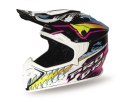 PROGRIP KASK CROSS DZIECIĘCY PG3009 JURASSIC JUNIOR/KID KOLOR BIAŁY/CZARNY/RÓŻOWY/SELEDYNOWY ROZM. XL (3009-382) ( HOMOLOGACJA E