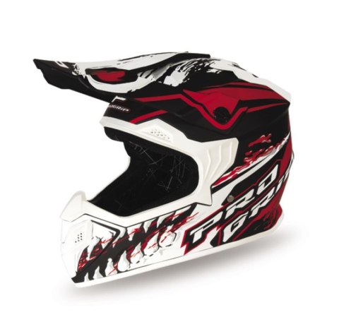 PROGRIP 2024/11 KASK CROSS DZIECIĘCY PG3009 JURASSIC JUNIOR/KID KOLOR BIAŁY/CZERWONY/CZARNY MAT ROZM. XL (3009-149) ( HOMOLOGACJ PROGRIP 2024/11 KASK CROSS DZIECIĘCY PG3009 JURASSIC JUNIOR/KID KOLOR BIAŁY/CZERWONY/CZARNY MAT ROZM. XL (3009-149) ( HOMOLOGACJ