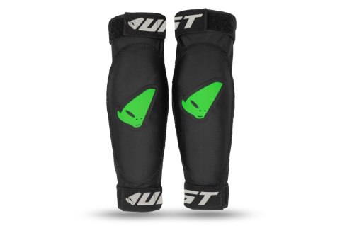 UFO 2024/09 NAŁOKIETNIKI OCHRANIACZE ŁOKCI SPARTAN DZIECIĘCE / JUNIOR / KID ROZMIAR S/M (MTB / E-BIKE) KOLOR CZARNY - KOLEKCJA 2